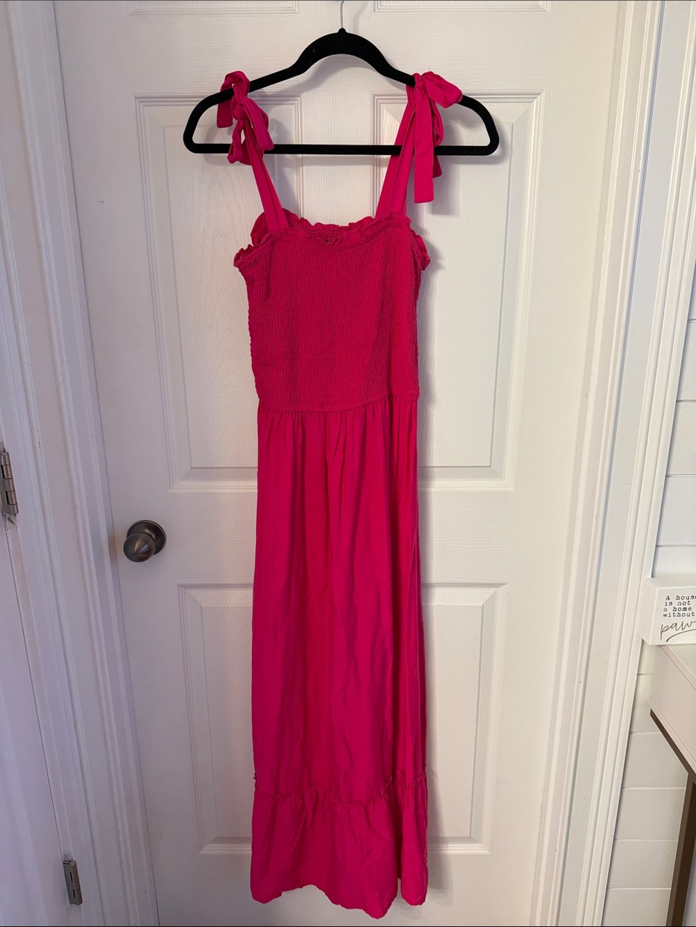 ZESICA Womens Summer Boho Spaghetti Strap Maxi Dress size medium